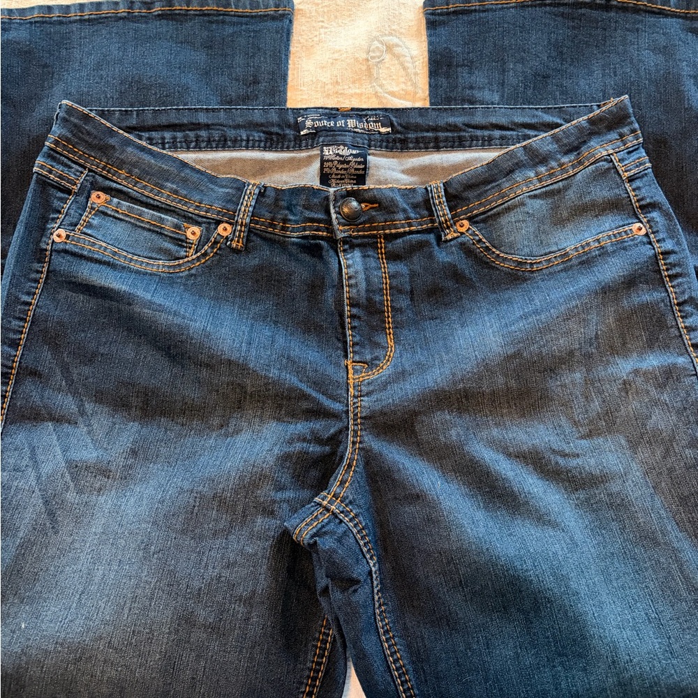 Source of Wisdom Blue Jeans like new